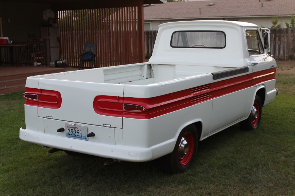 autoliterate: 1963 Chevrolet Corvair 95 Rampside Pickup