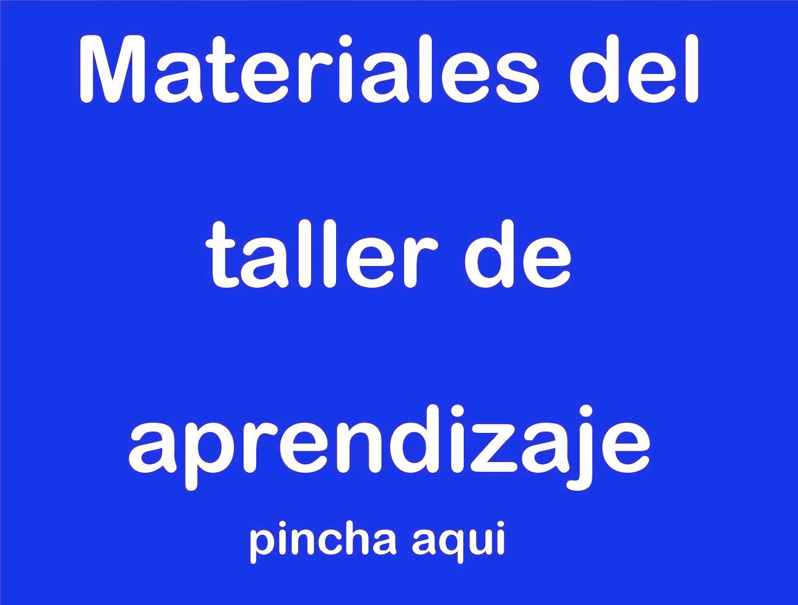 taller de aprendizaje