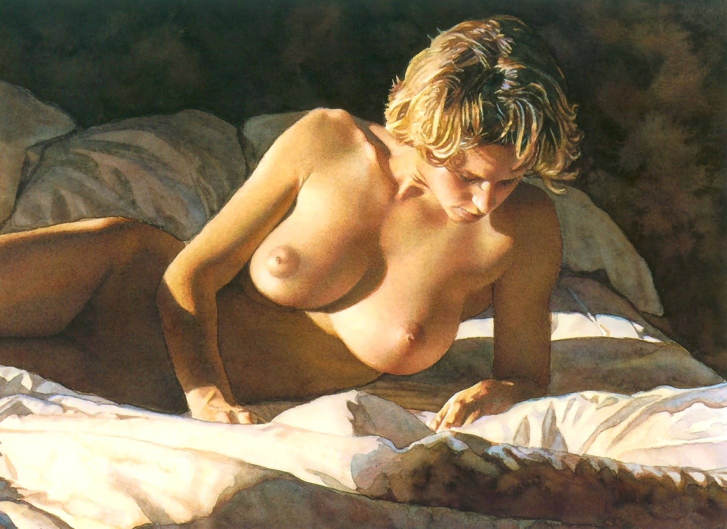 Artistic naked picture woman