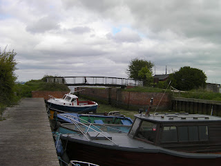 boats parked at eastney sailing club lock