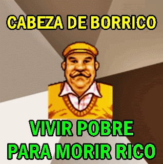 dinero borrico rico