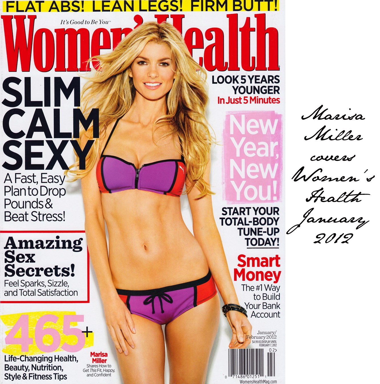 Women Health on For Weight Loss For 2012 Marisa Miller S Women S Health Cover For
