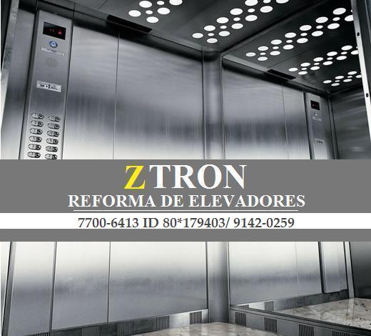 ZTRON REFORMA DE ELEVADORES