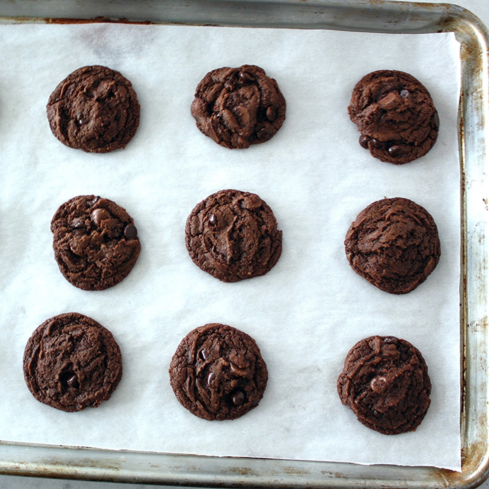 Art of Dessert Fudgy Triple Chocolate Cookies