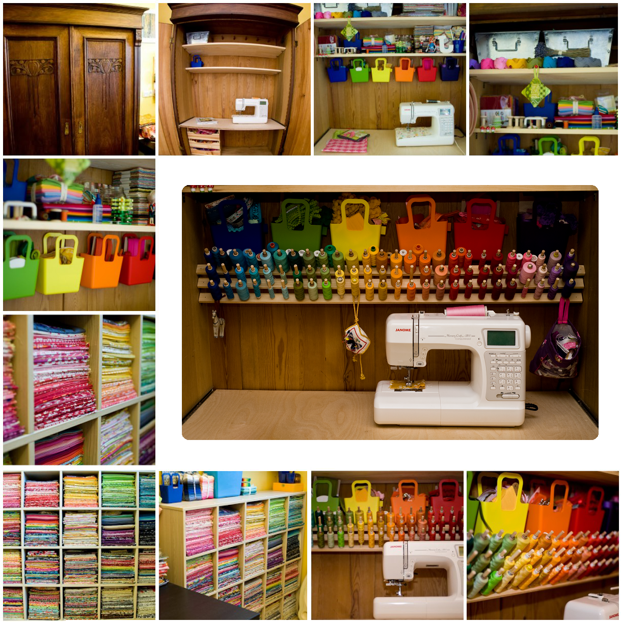 Gdzie szyję / Where I sew {Studio Spotlight series} Projektownia