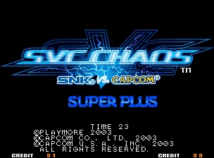 SNK vs. Capcom Chaos Super Plus svcsplus.zip