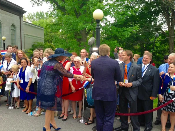 King Willem-Alexander and Queen Máxima of the Netherlands are in Ottawa as part of their three-day visit to Canada. 