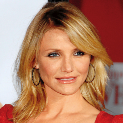 cameron diaz hair the holiday. Cameron Diaz, square