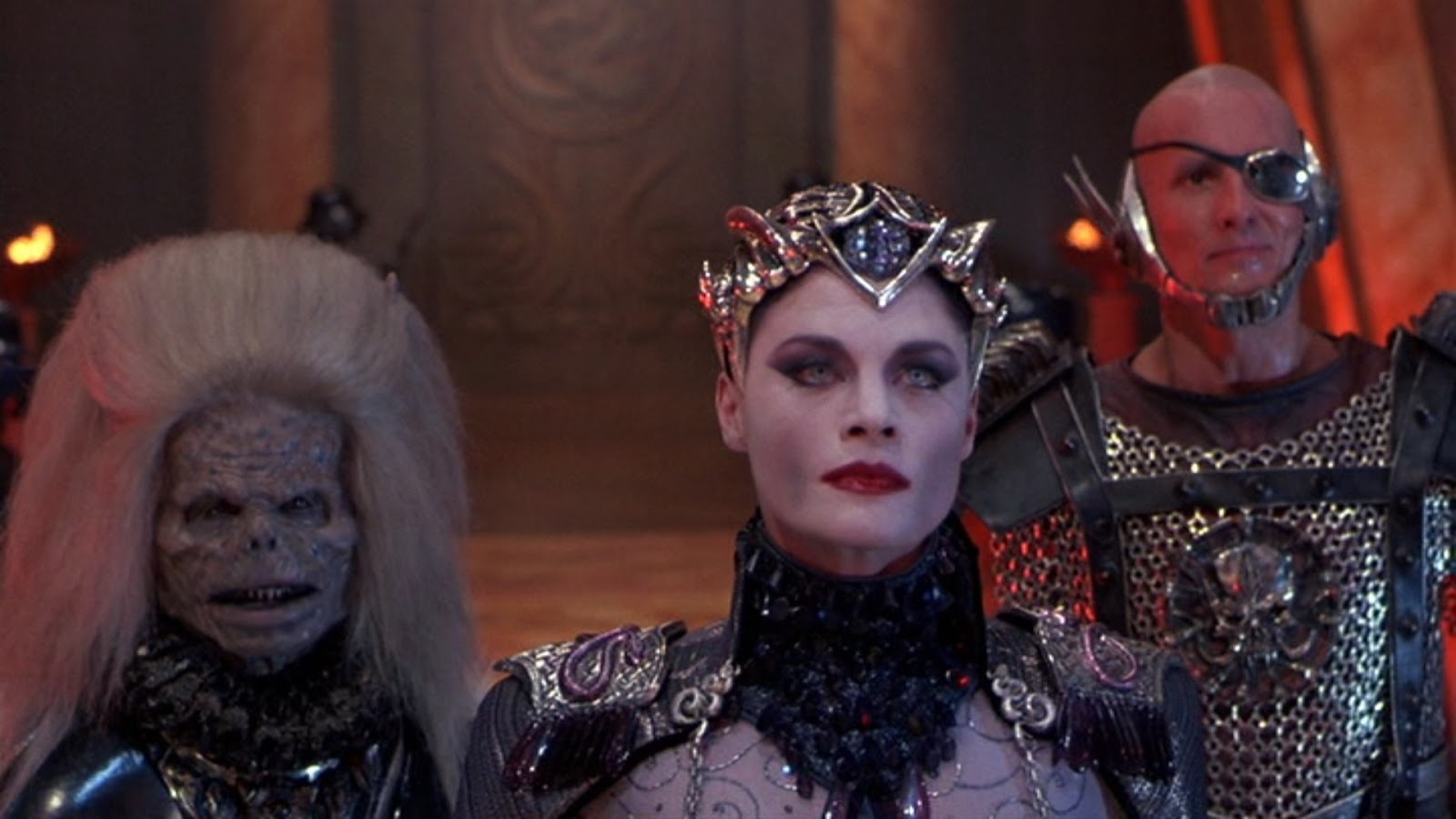 Don't forget Meg Foster as Evil Lyn. 