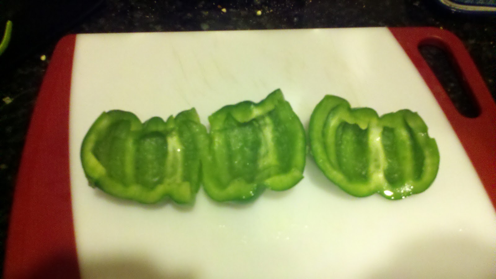 Save The Burger! Julienne a Bell Pepper