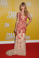 Taylor Swift  2012 Country Music Awards red carpet
