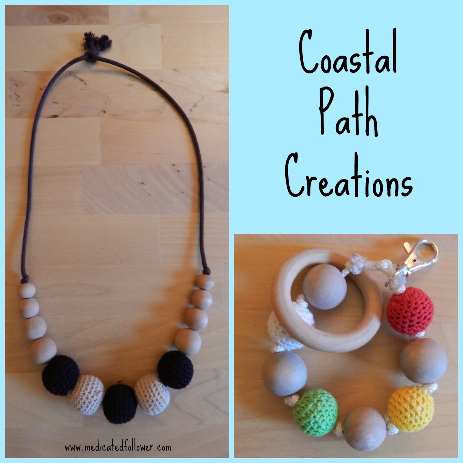 Medicated Follower of Fashion Teething jewellery staying stylish