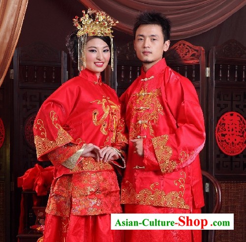 CHINESE CULTURAL DRESS Dress+for+Bride+and+Bridegroom