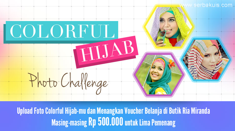 Kontes Hijab Photo Challenge Berhadiah Voucher Belanja 2,5 JUTA