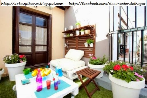 Convertir el Espacio Exterior en una Terraza by artesydisenos.blogspot.com Convertir el Espacio Exterior en una Terraza by artesydisenos.blogspot.com