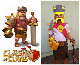 Clash of Clans Barbarian King costume