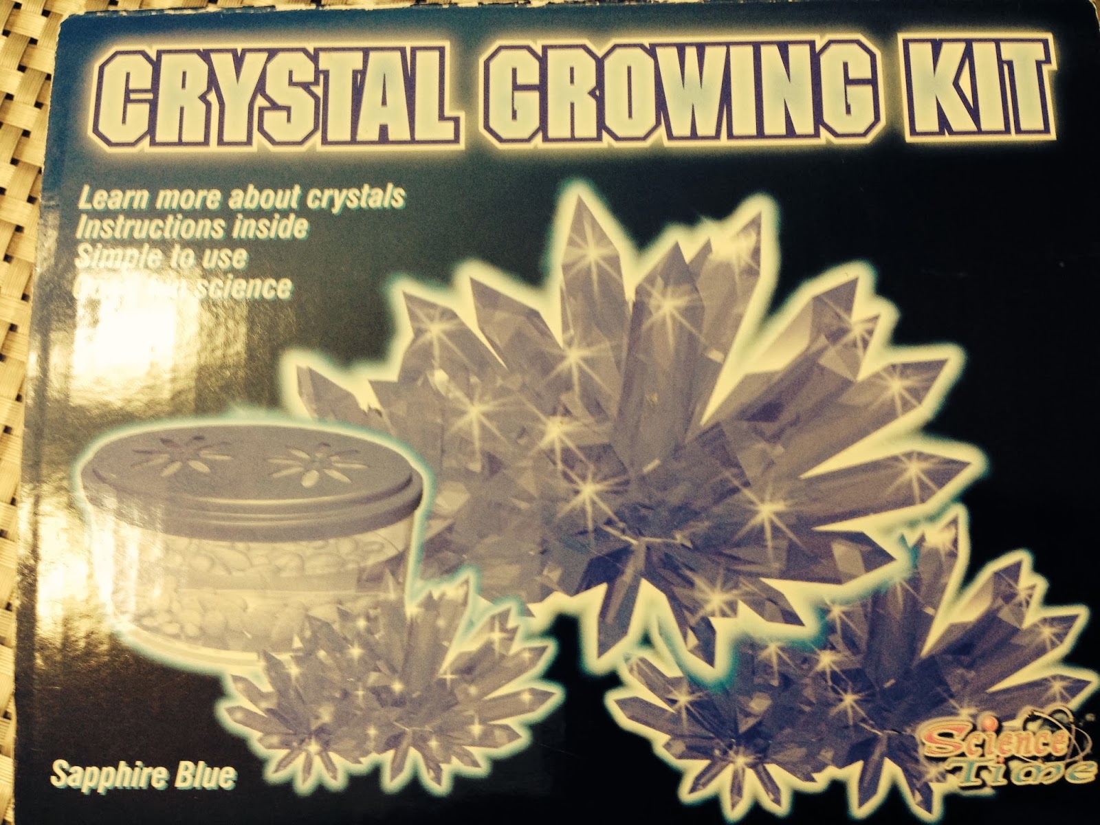 Life's Adventures Growing Crystals for school