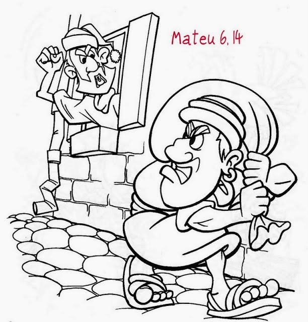 Dibujos Biblicos para colorear ~ Dibujos Cristianos Para Colorear