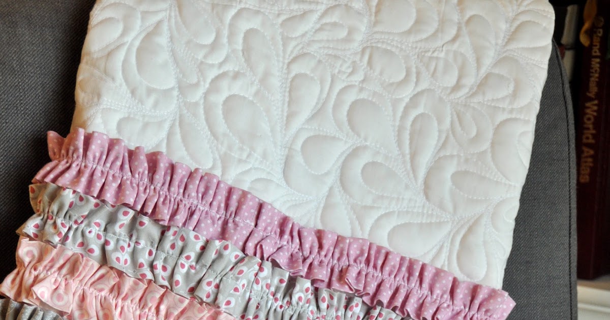 made Ruffle Quilt {Baby Girl}