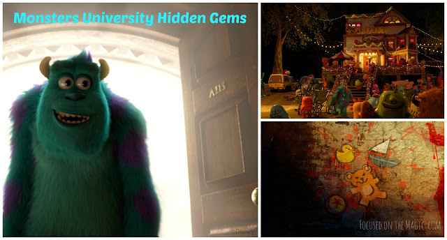 Monsters University Hidden Gems
