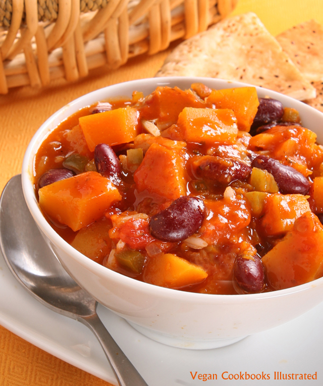 Vegan Cookbooks Illustrated Kidney Bean & Butternut Jamba Stew
