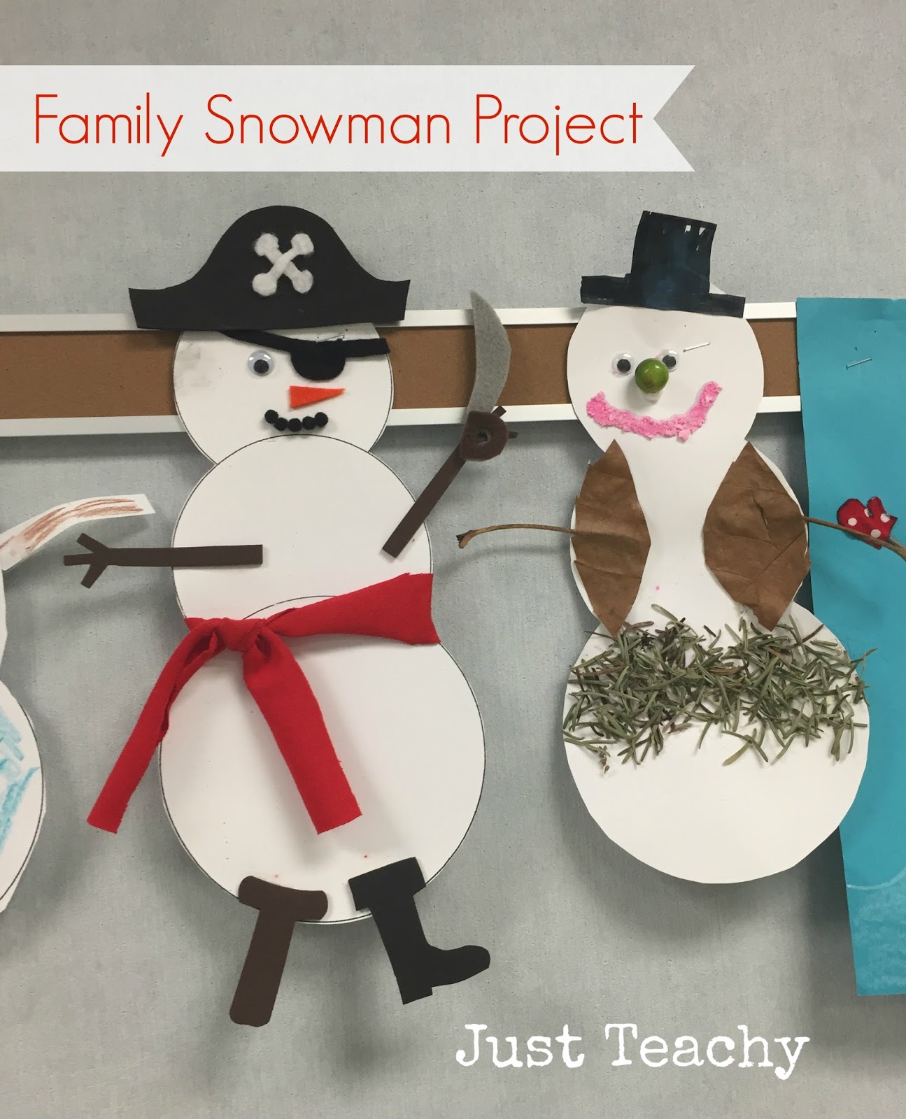 Just Teachy: Family Snowman Project