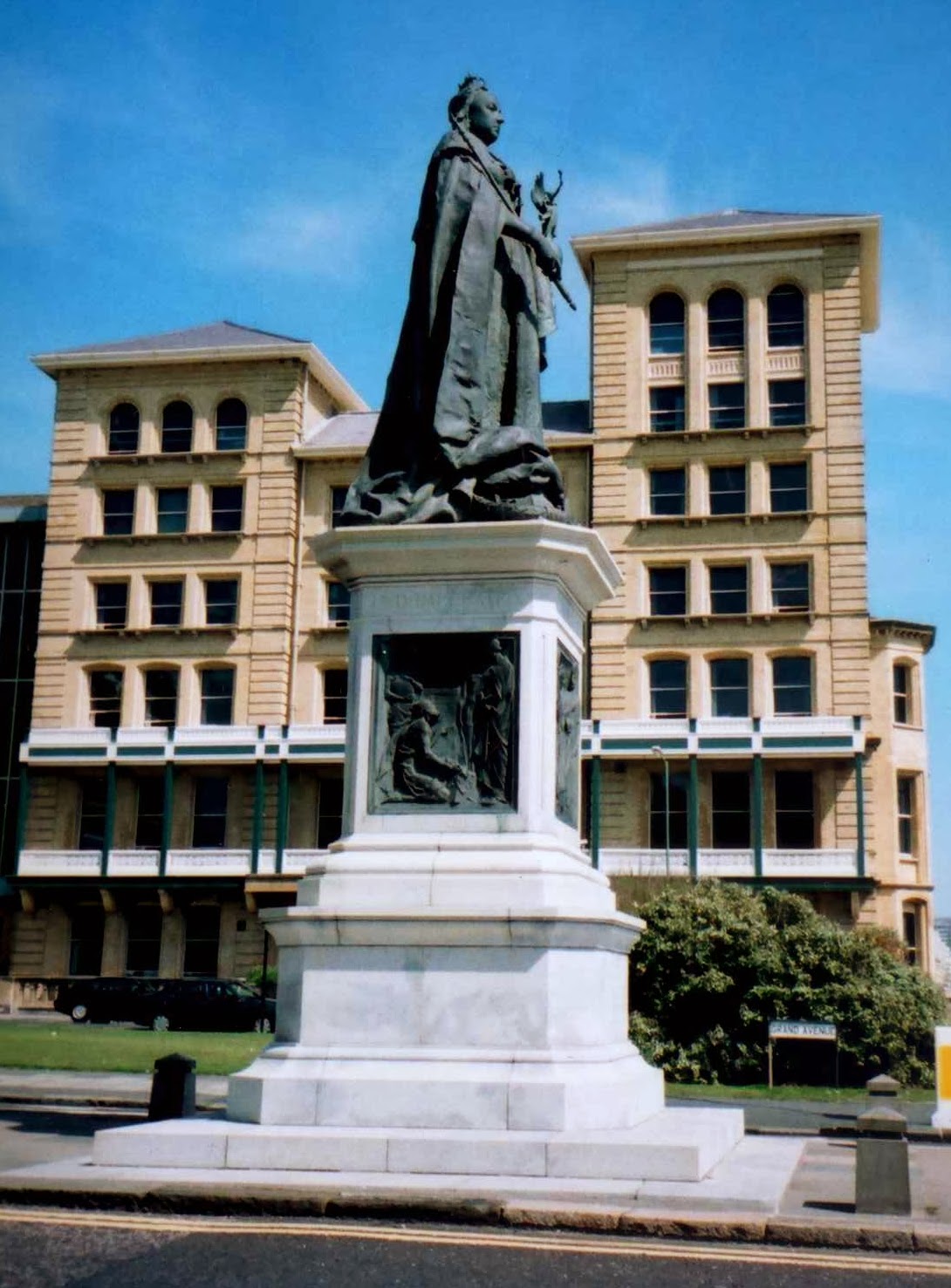 Hove in the Past Queen Victoria's Statue, Hove