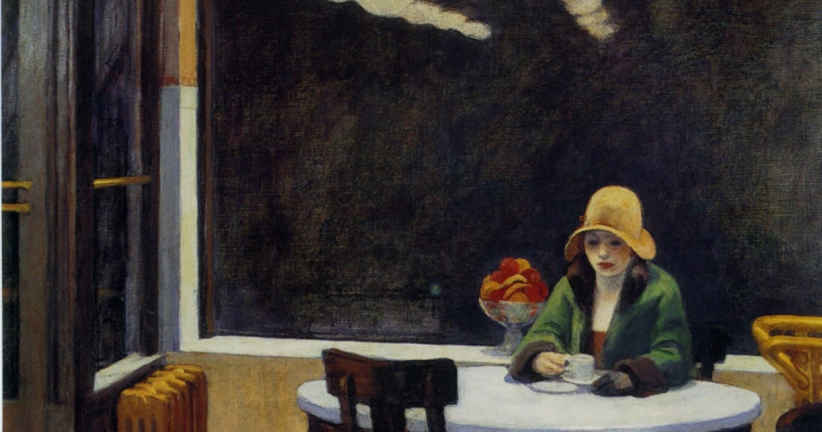 Theaterliebe Edward Hopper Automat