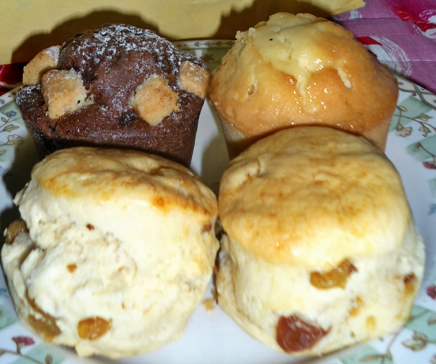 A Thoughtful Spot TWG Tea cake, Muffin and Scones....