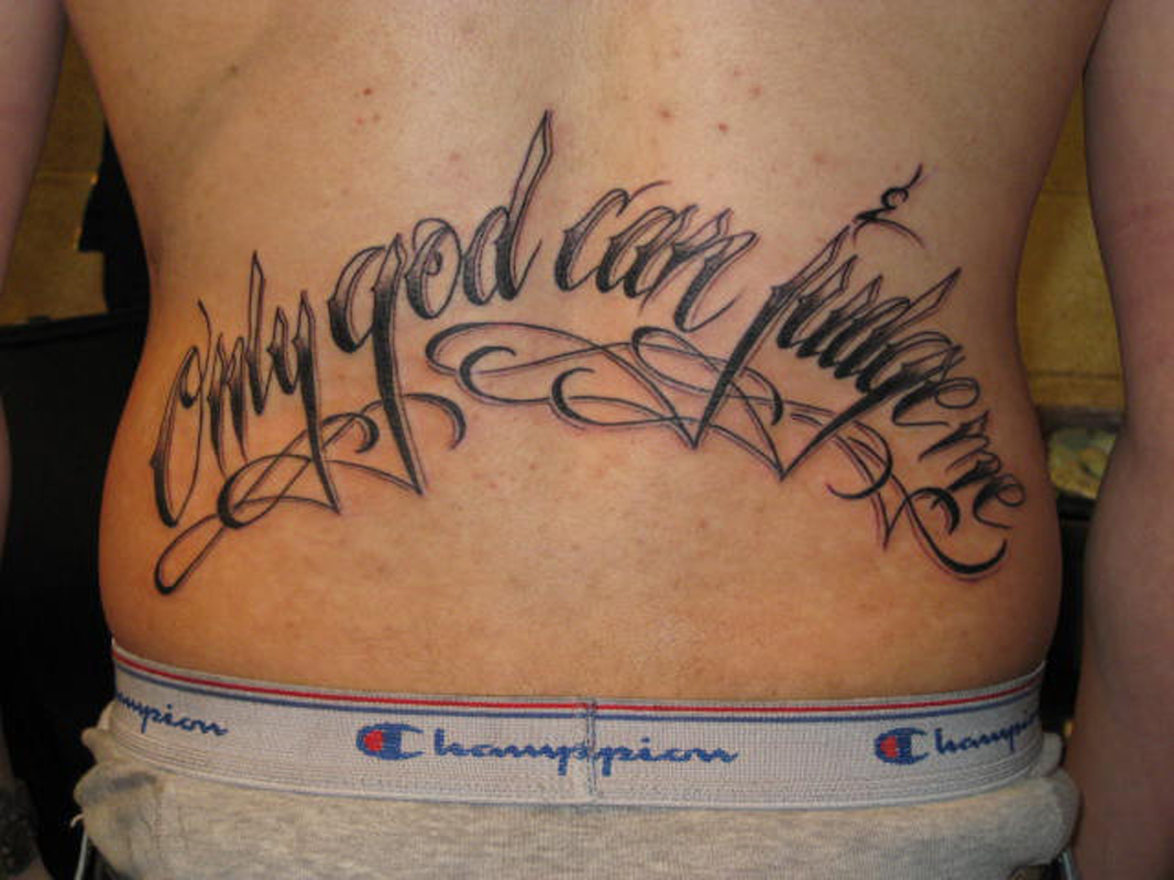 Ideal Lettering tatuagem | Tatuagens Fotos