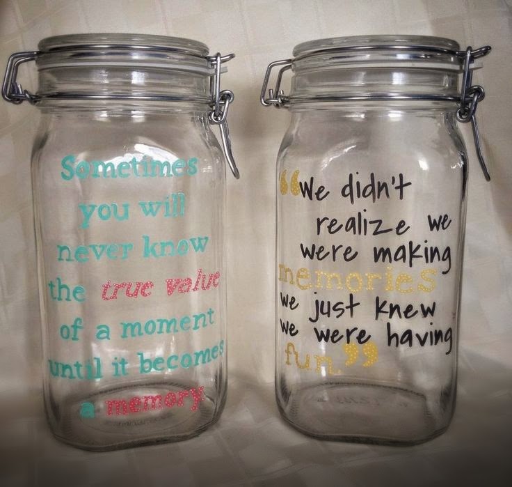 E vamos fazer um pote de memórias E vamos fazer um pote de memórias