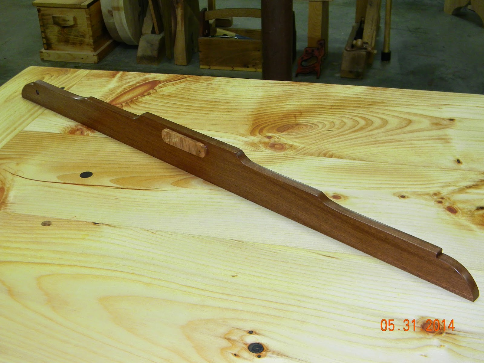 Oakenheart Woodcraft Wooden Straight Edge