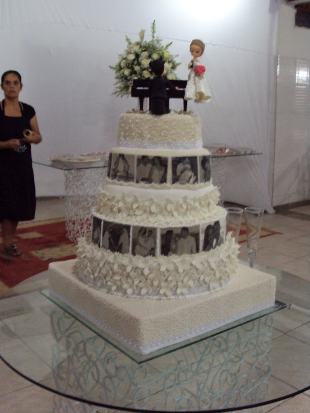 Agda&FarideMenezes: BOLO DE CASAMENTO, BOLO GRANDE, BOLO 5 ANDARES,BOLO