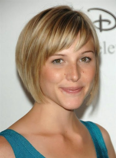 Short thin hair with bangs Short thin hair with bangs