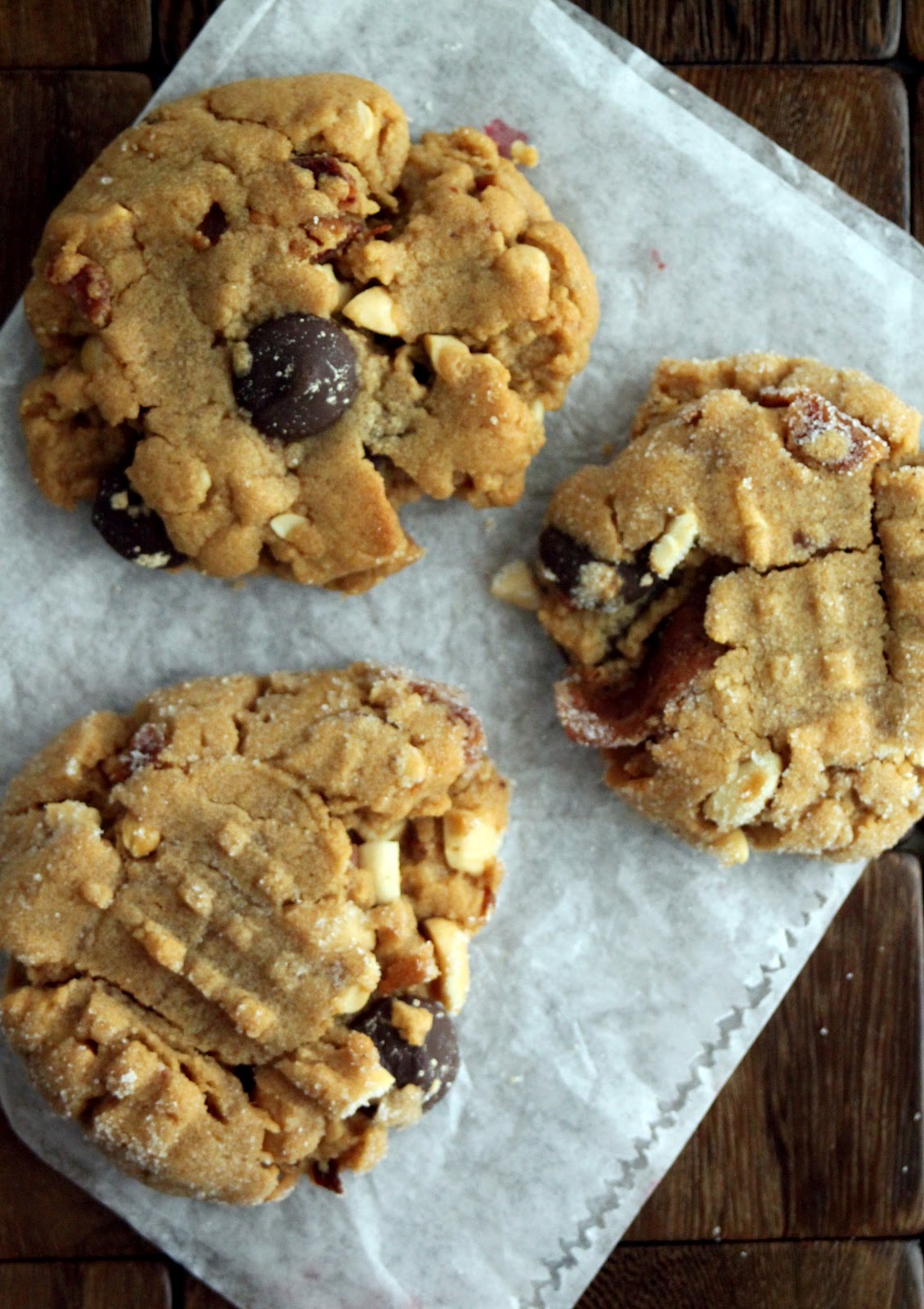 Badger Kitchen Peanut Butter Bacon Chocolate Chip Cookies