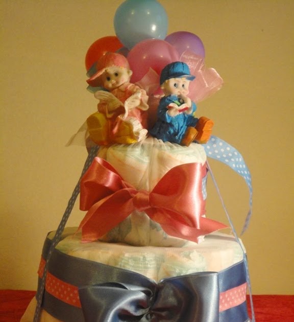 Tembel Adam Yaratıcı Olur ! ! . Bebek bezi pastası