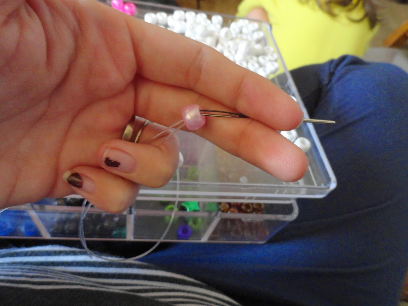 Ooh Piece of Kandi: How To Make: Heart XBase Cuff