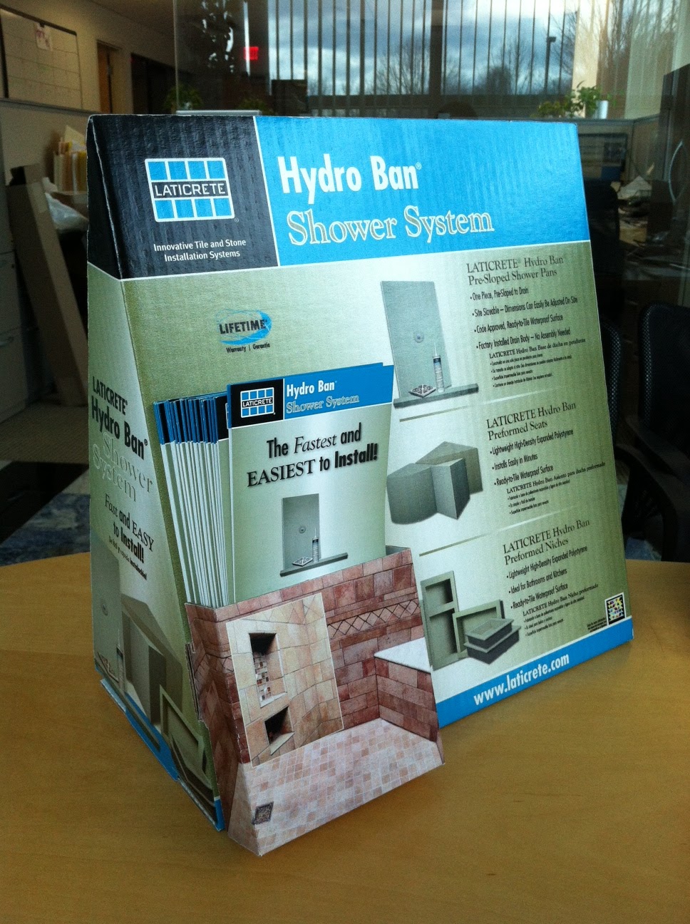 Laticrete Conversations Shower Components