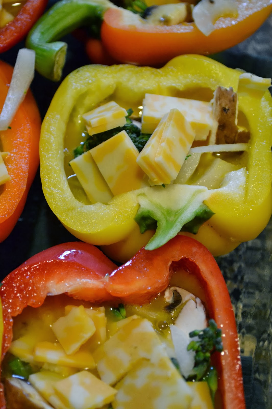 Angie's Suburban Oasis and Northwest Cavegirls Bell Pepper Egg Cups