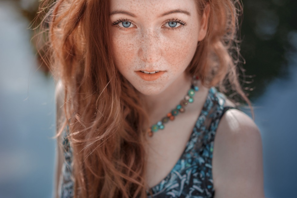 Redhead freckles ginger