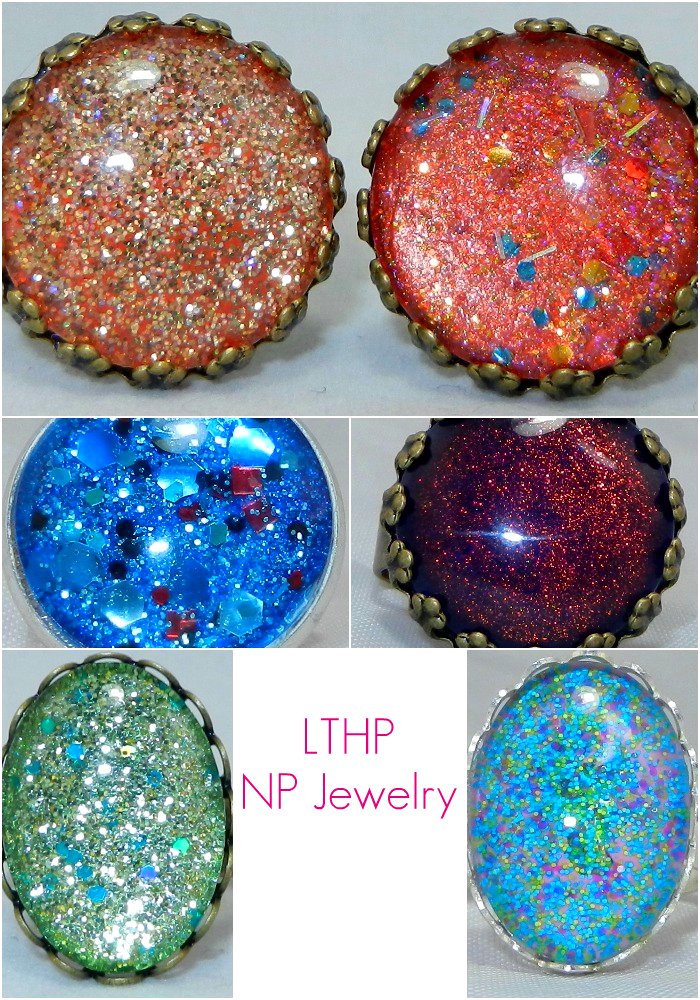 More Nail Polish Jewelry by LTHP!