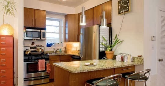 Decoración de Cocinas para Apartamentos Pequeños : Decoración del Hogar