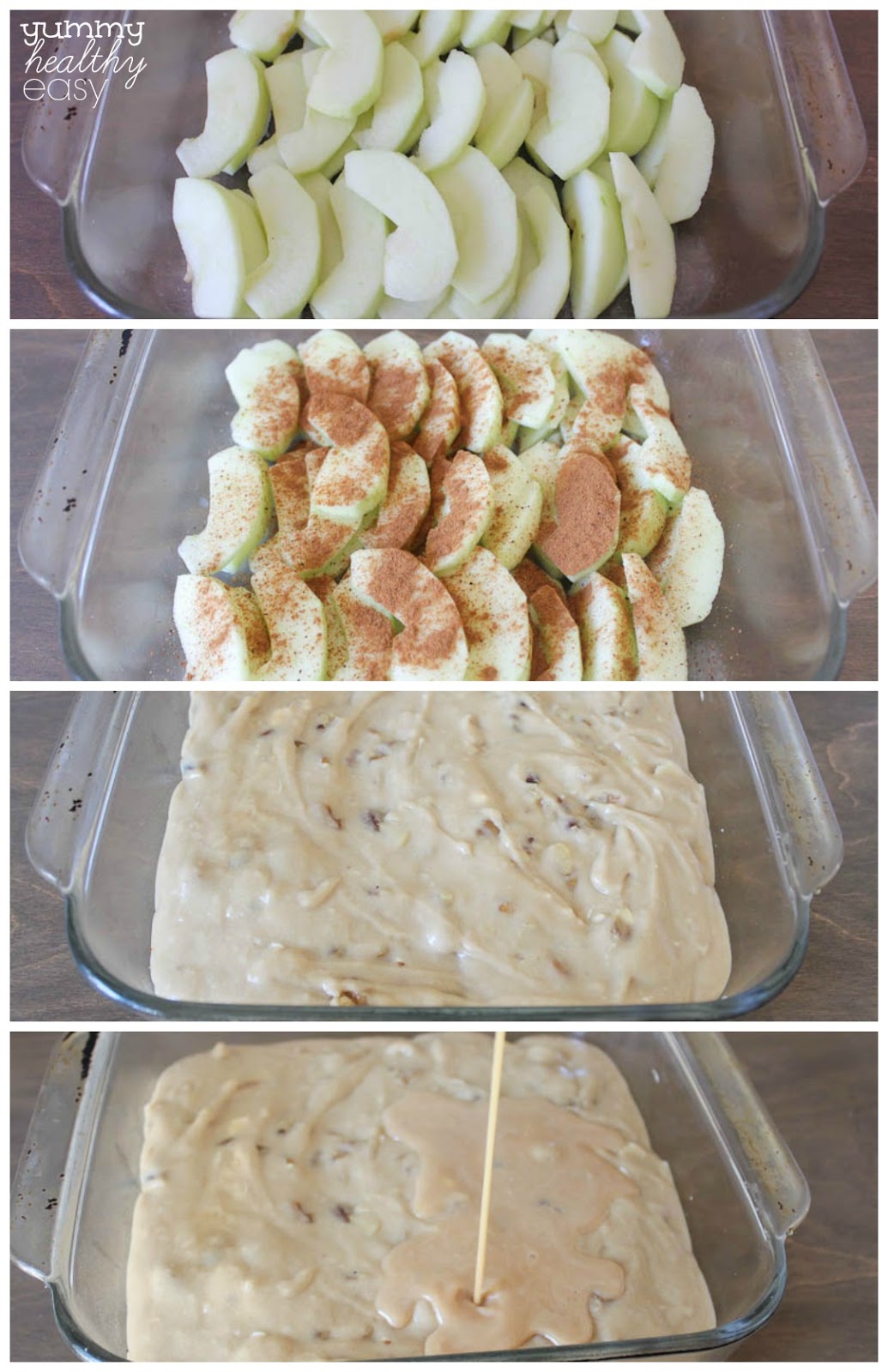 Caramel Apple Pudding Cake Yummy Healthy Easy