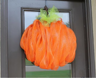 Mesh Hanging Pumpkin Tutorial