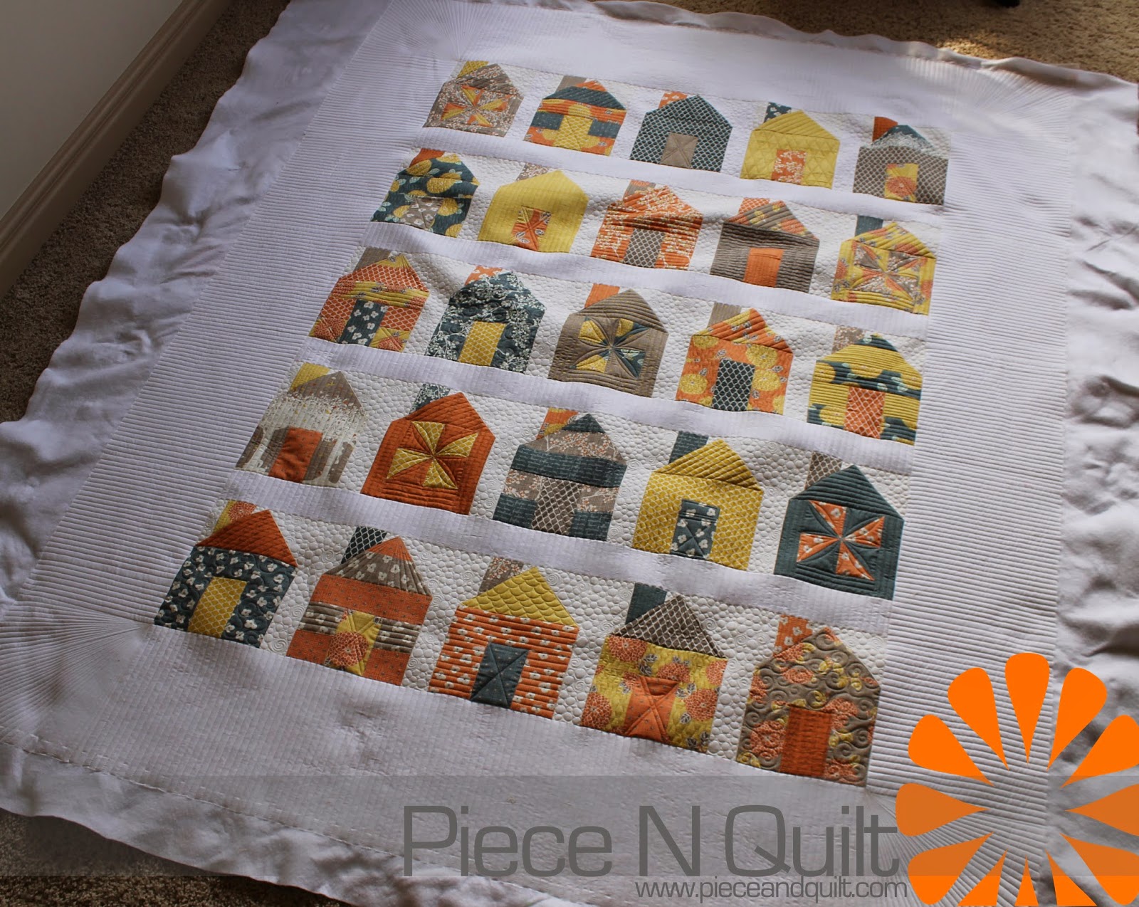 Piece N Quilt Dwell Quilt Custom Machine Quilting