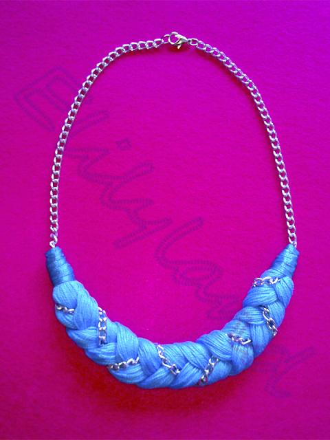 Collar Trenza Hilo