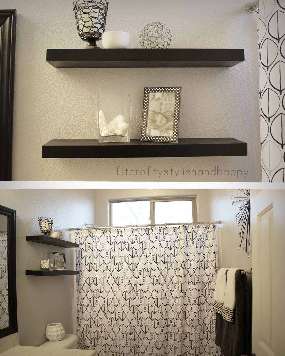 black white and grey bathroom 2017 - Grasscloth Wallpaper