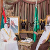 Saudi King Abdullah with world leaders