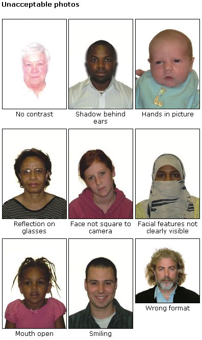 Canadian Passport Picture