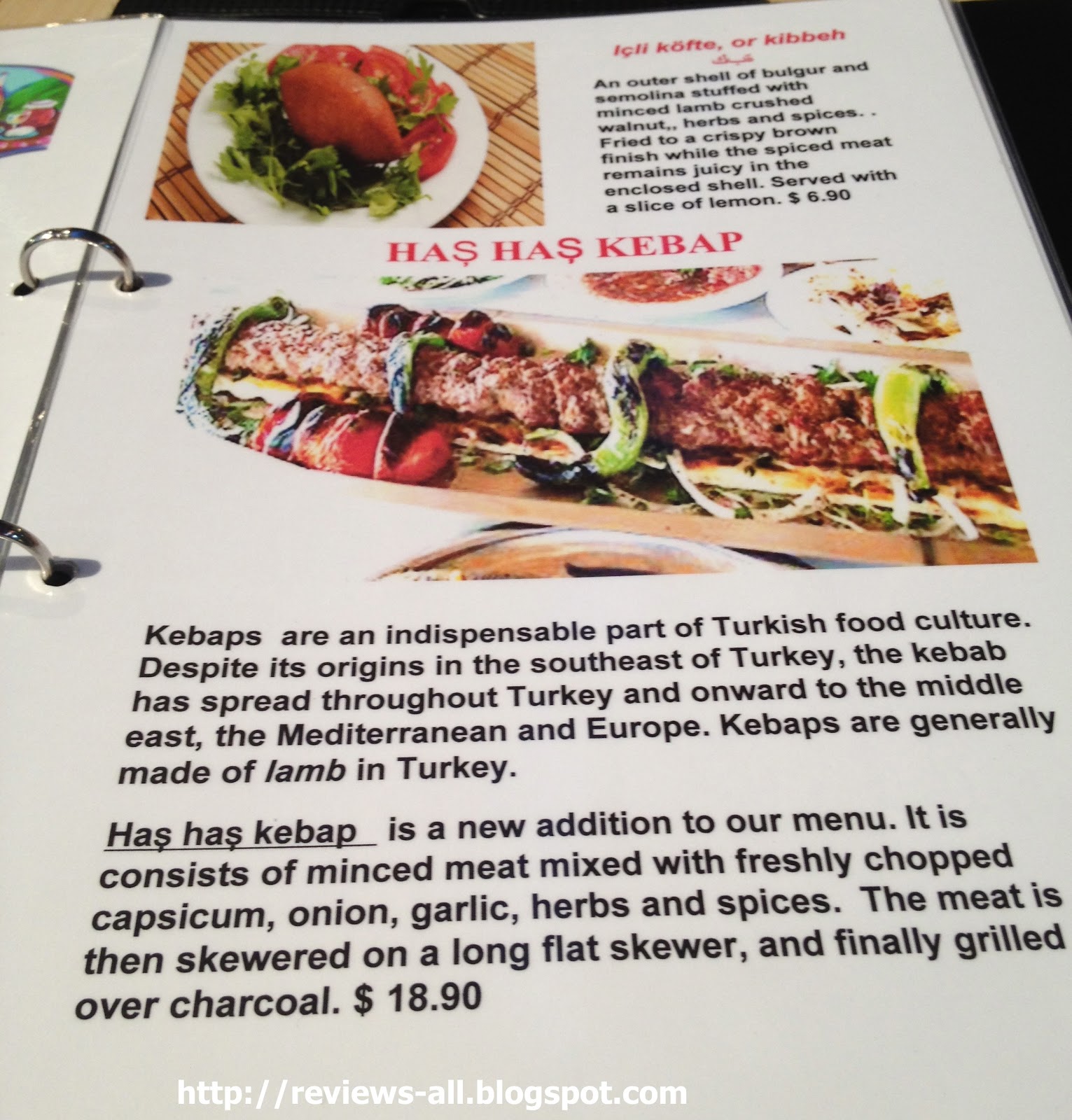 We'll Tell You A&W Couple's Blog Deli Turk Turkish Cuisine Suntec Mall